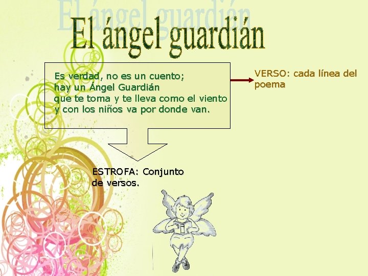 Es verdad, no es un cuento; hay un Ángel Guardián que te toma y Es verdad, no es un cuento; hay un Ángel Guardián que te toma y