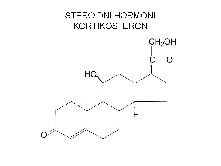 STEROIDNI HORMONI KORTIKOSTERON 