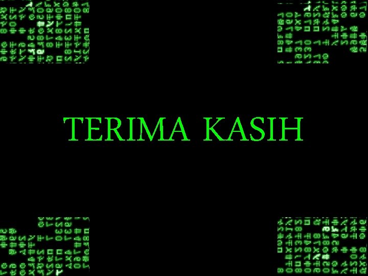 TERIMA Sesi Tanya. KASIH Jawab 