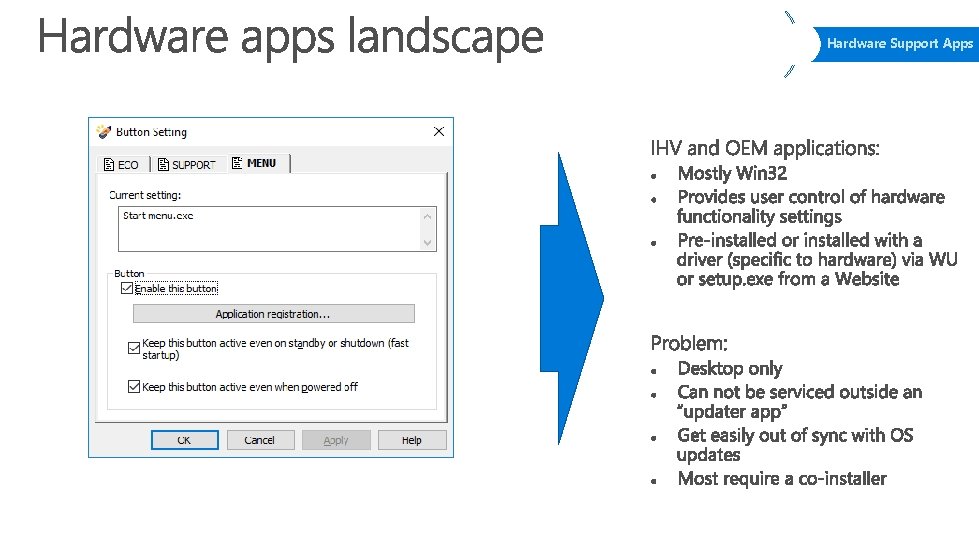 Hardware Support Apps 