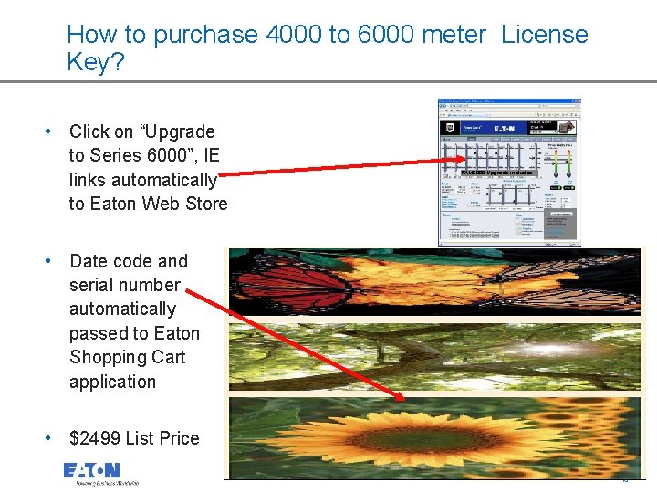 How to purchase 4000 to 6000 meter License Key? • Click on “Upgrade to