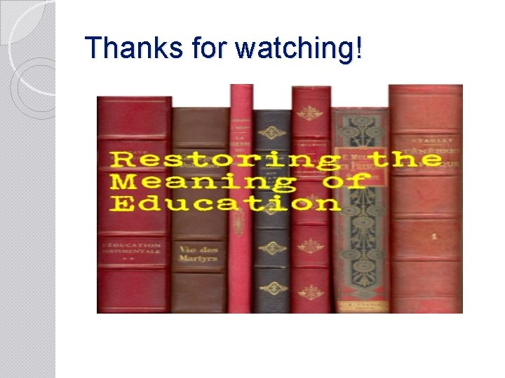 Thanks for watching! 
