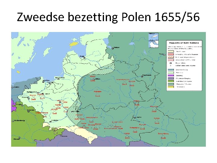 Zweedse bezetting Polen 1655/56 Zweedse bezetting Polen 1655/56