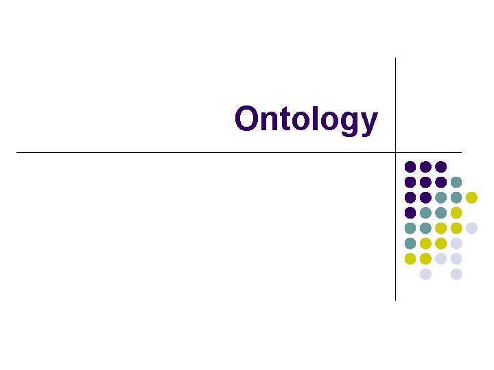 Ontology 