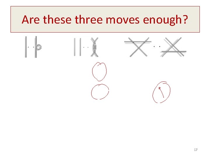 Are these three moves enough? 17 