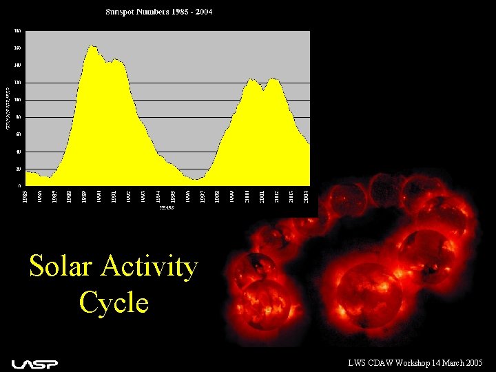 Solar Activity Cycle LWS CDAW Workshop 14 March 2005 