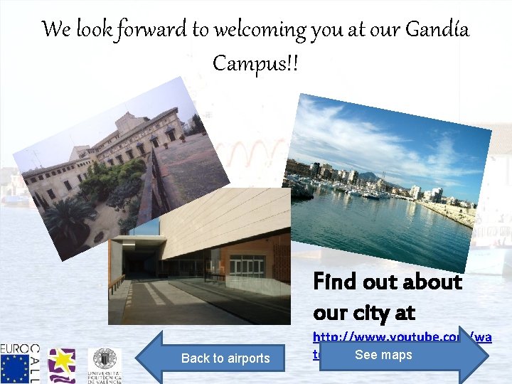 We look forward to welcoming you at our Gandía Campus!! Find out about our