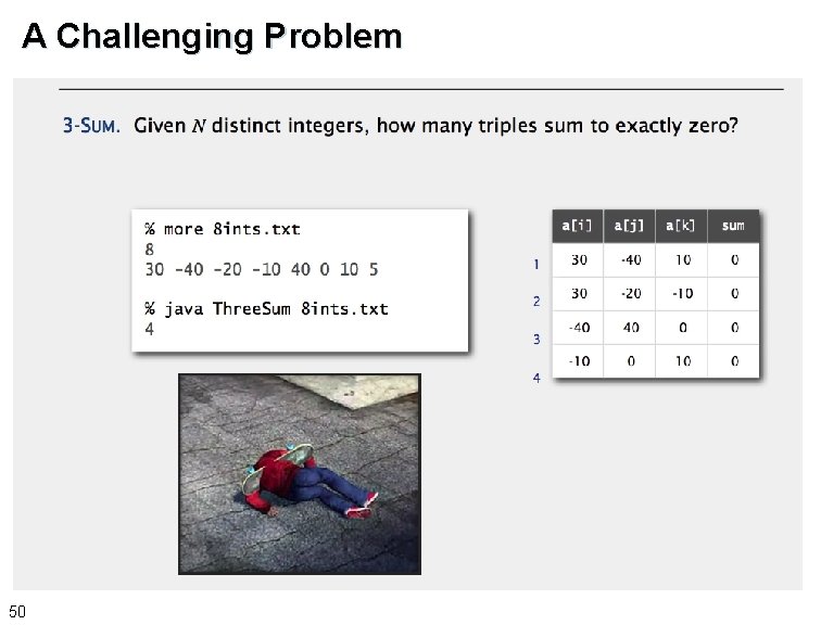 A Challenging Problem 50 