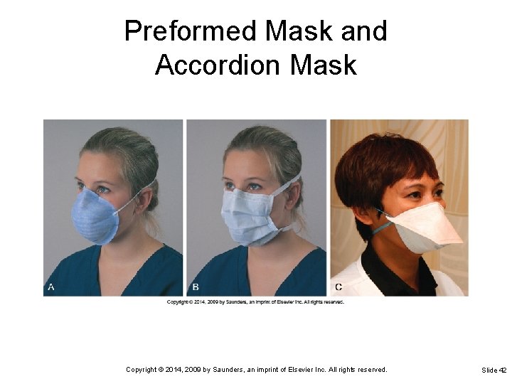 Preformed Mask and Accordion Mask Copyright © 2014, 2009 by Saunders, an imprint of