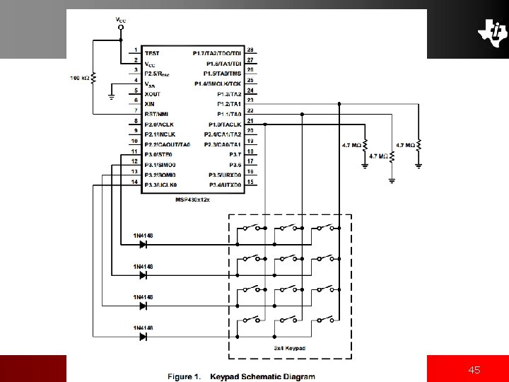 Copyright 2009 Texas Instruments All Rights Reserved 45 