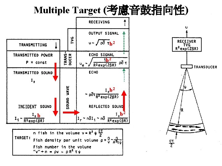 Multiple Target (考慮音鼓指向性) b 2 b 2 b b 2 