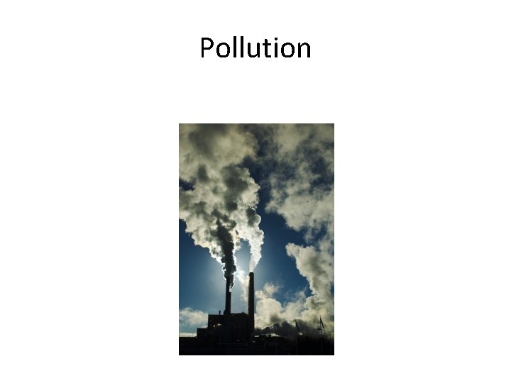 Pollution 