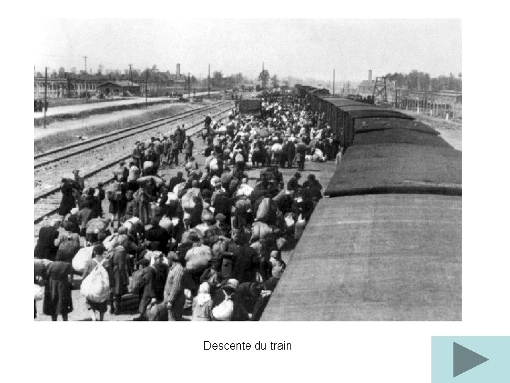 Descente du train 