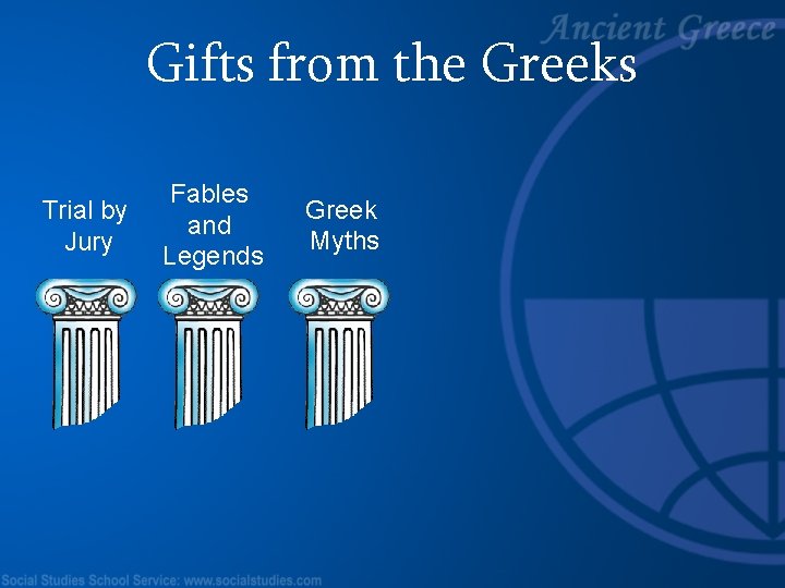 Gifts from the Greeks Trial by Jury Fables and Legends Greek Myths 