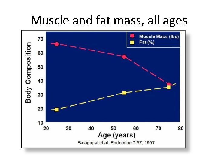 Muscle and fat mass, all ages 