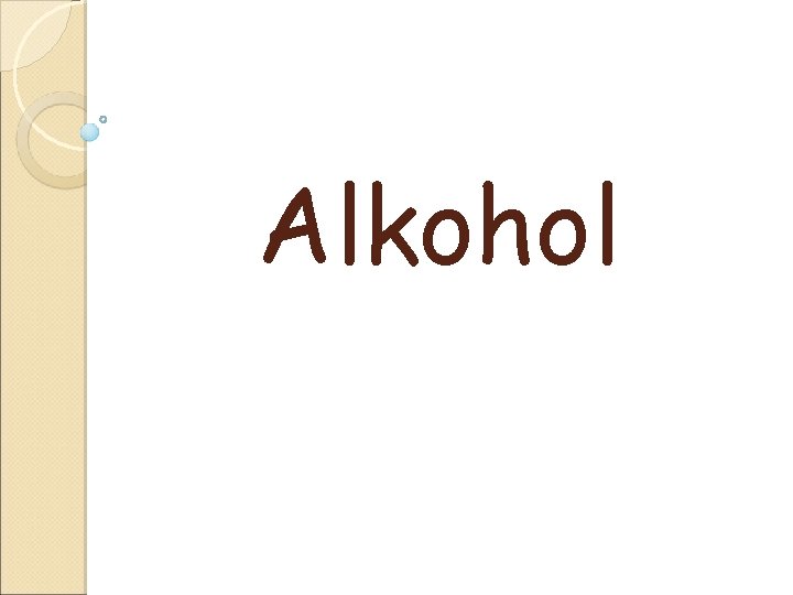 Alkohol 