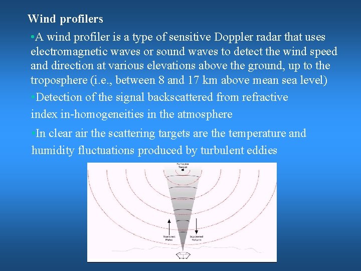 Wind Measurements Local Righthand Cartesian Coordinate Up W
