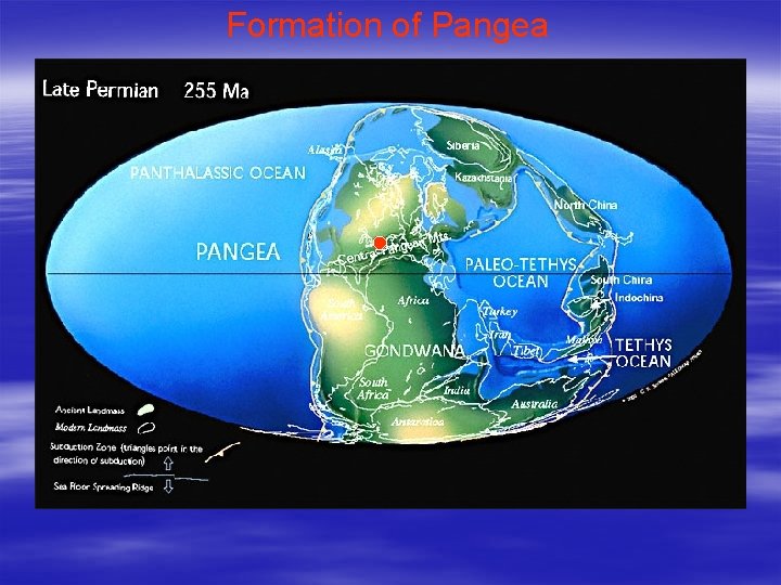 Formation of Pangea 