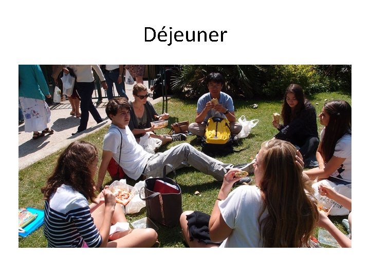 Déjeuner 