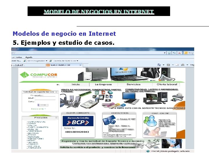 Modelo De Negocios En Internet Modelos De Negocio
