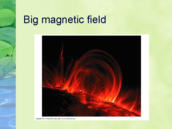Big magnetic field Big magnetic field