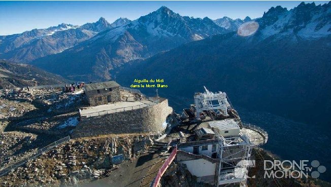 Aiguille du Midi dans le Mont-Blanc 