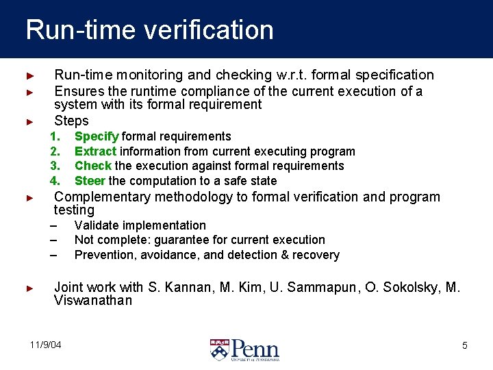Bridging The Gap Between Specification And Implementation Insup