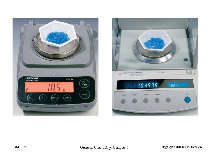 Slide 1 - 23 General Chemistry: Chapter 1 Copyright © 2017 Pearson Canada Inc.