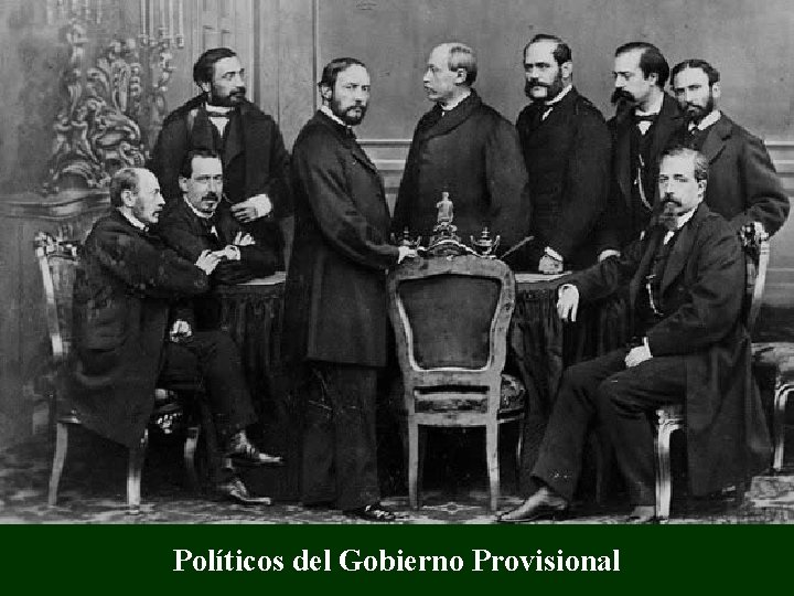 Políticos del Gobierno Provisional 