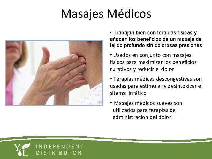 Masajes Médicos • Trabajan bien con terapias físicas y añaden los beneficios de un