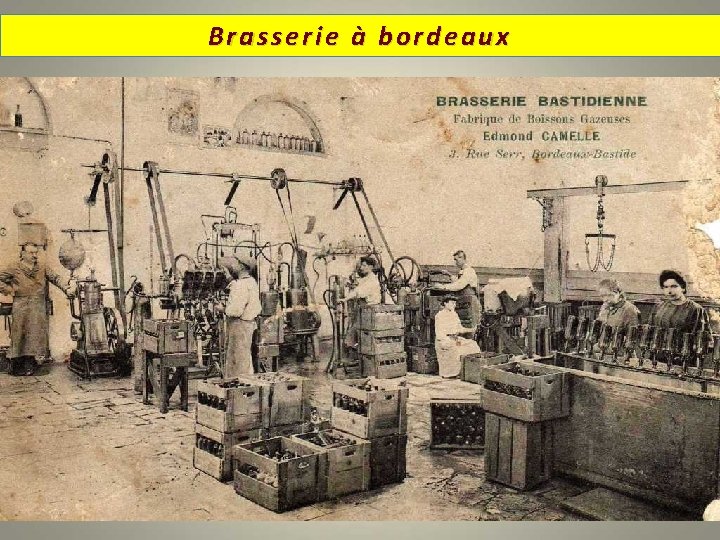 Brasserie à bordeaux 