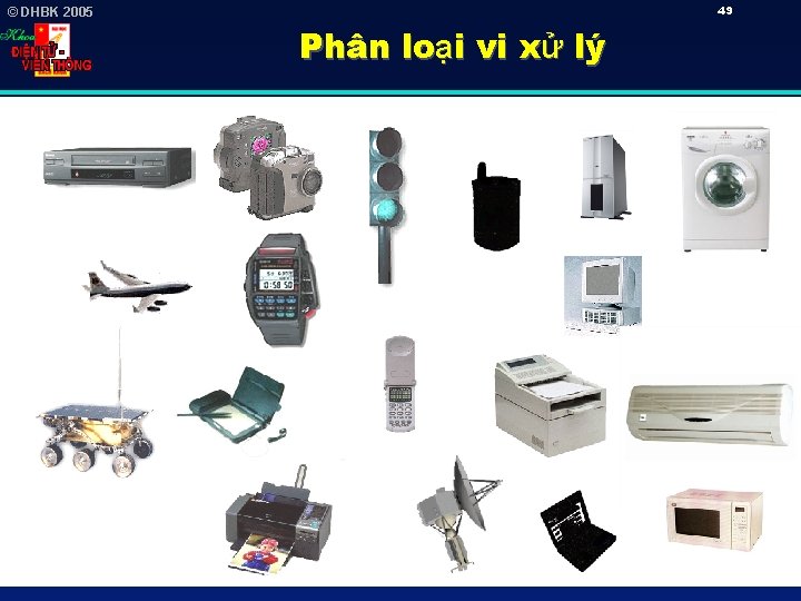 49 © DHBK 2005 Phân loại vi xử lý 