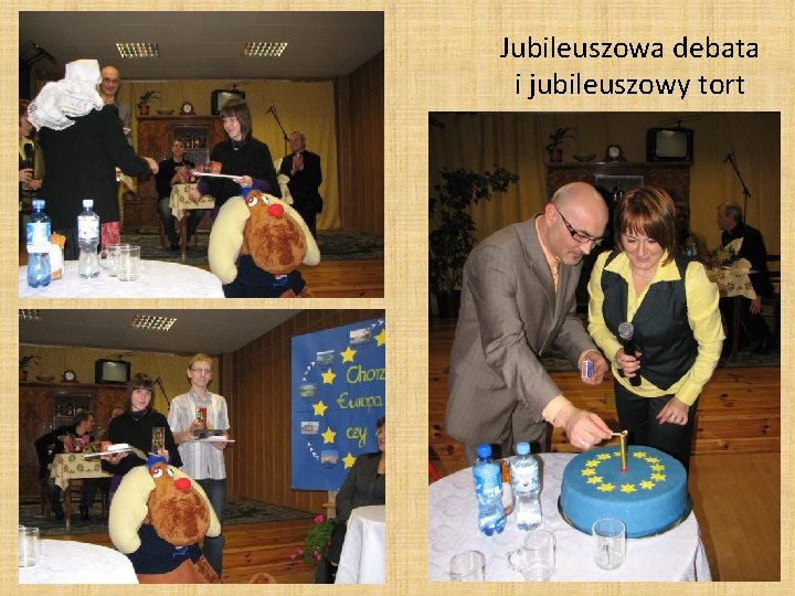 Jubileuszowa debata i jubileuszowy tort 