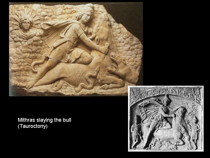 Mithras slaying the bull (Tauroctony) 