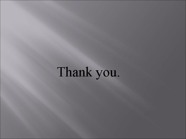 Thank you. 