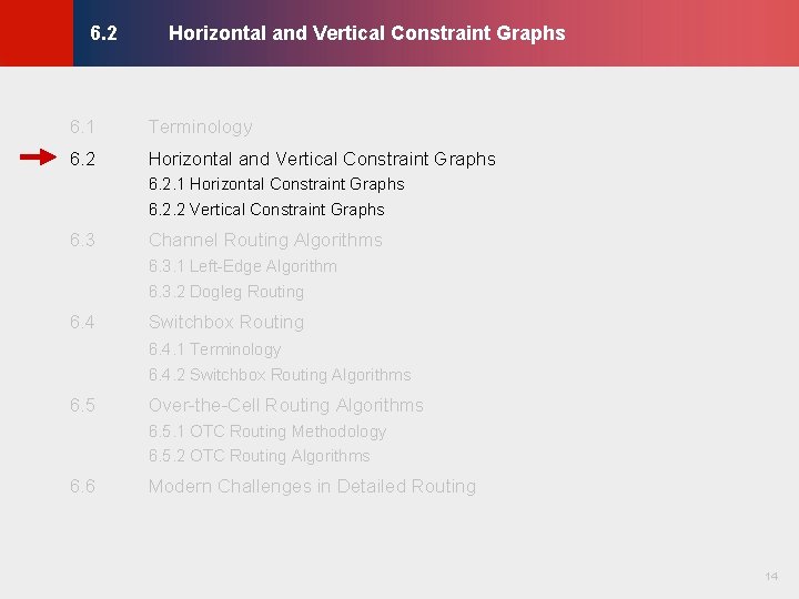 Horizontal and Vertical Constraint Graphs © KLMH 6. 2 6. 1 Terminology 6. 2 Horizontal and Vertical Constraint Graphs © KLMH 6. 2 6. 1 Terminology 6. 2