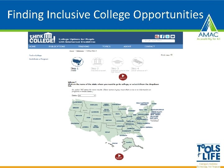 Finding Inclusive College Opportunities 