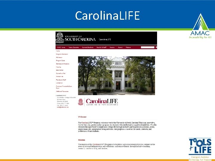 Carolina. LIFE 