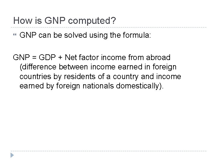 Gdp And Gnp Anonas Aquino Gayanelo Taylo What