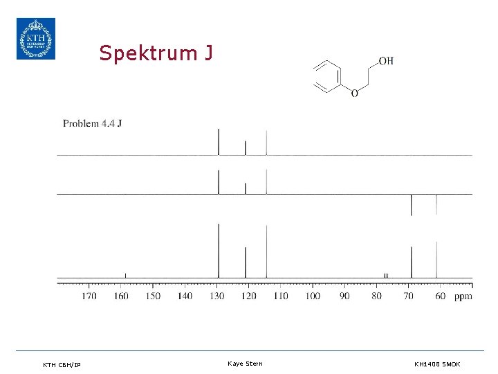 Spektrum J KTH CBH/IP Kaye Stern KH 1408 SMOK 