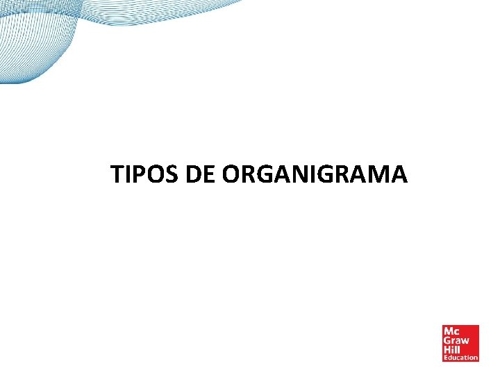 TIPOS DE ORGANIGRAMA 