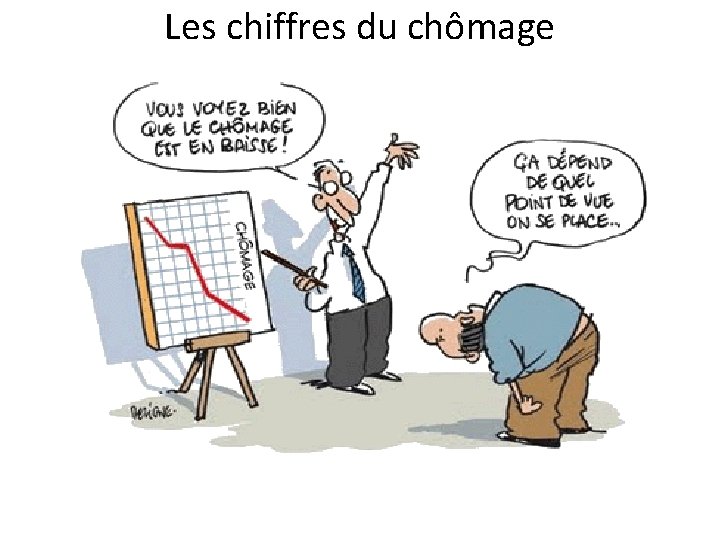 Les chiffres du chômage 