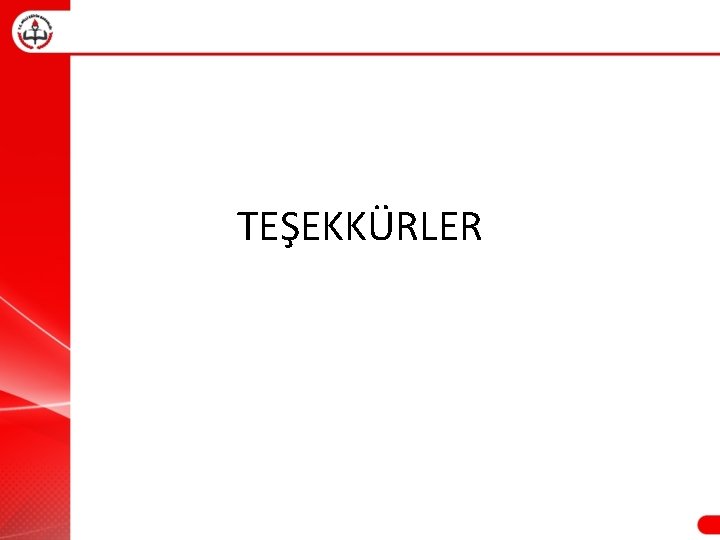 TEŞEKKÜRLER 