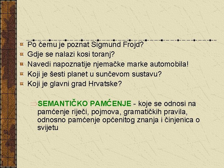 Po čemu je poznat Sigmund Frojd? Gdje se nalazi kosi toranj? Navedi napoznatije njemačke