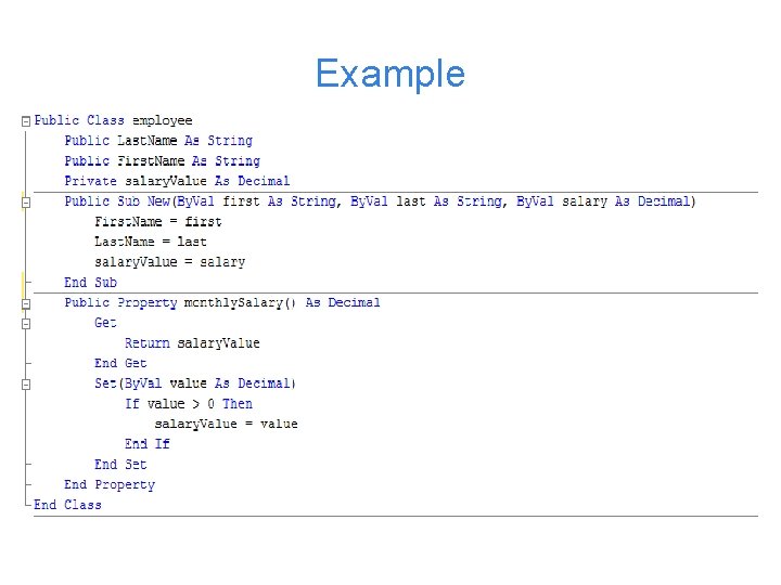 Example Example