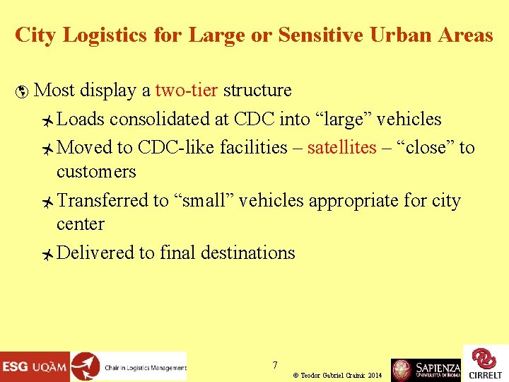 TwoTiered City Logistics Modelling Demand Uncertainty in Tactical