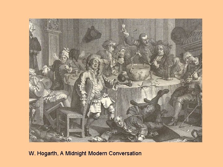 W. Hogarth, A Midnight Modern Conversation 