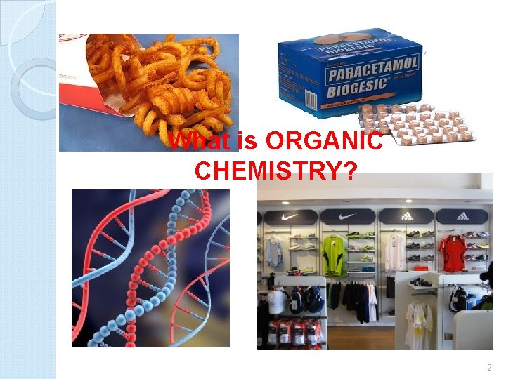 What is ORGANIC CHEMISTRY? 2 