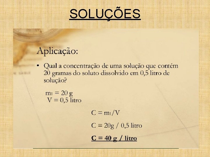 SOLUÇÕES SOLUÇÕES