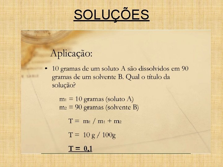 SOLUÇÕES SOLUÇÕES